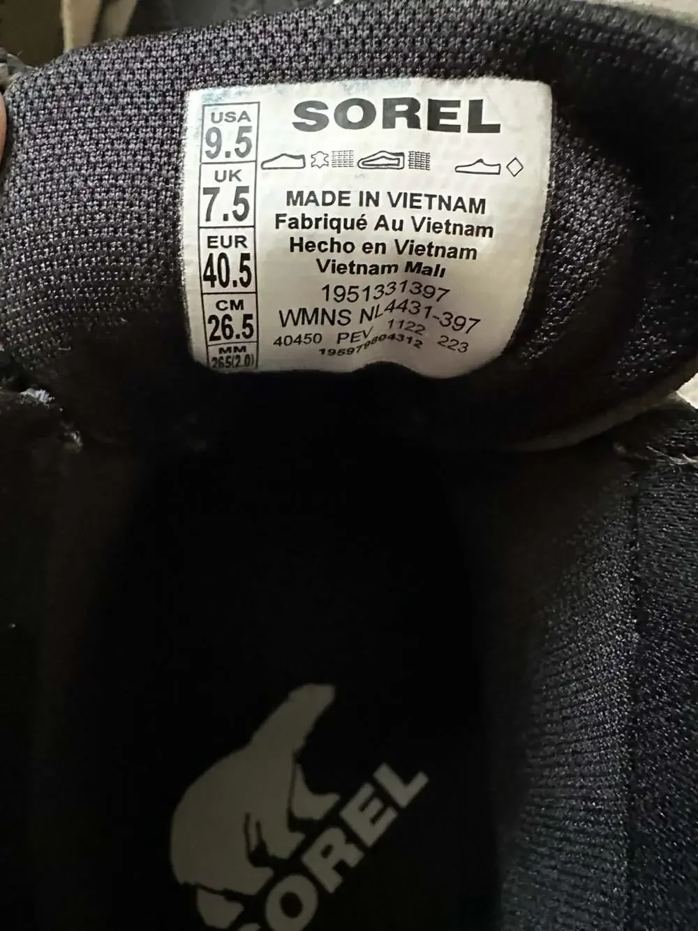 Sorel Out N About IV Waterproof Boot Green Black Women's Size 9.5